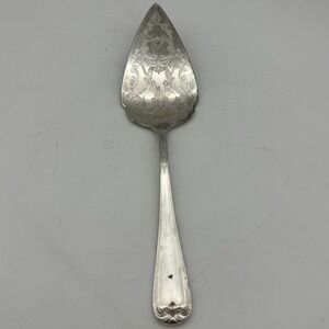 Vintage Gorham Heritage silverplate Cake Server 11" Italy